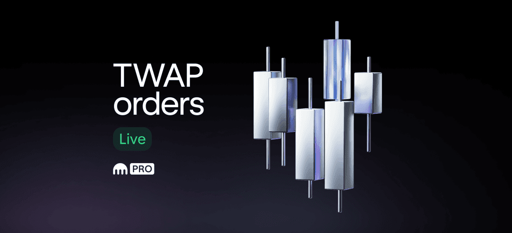 TWAP orders are now available on Kraken Pro: move size without moving the market