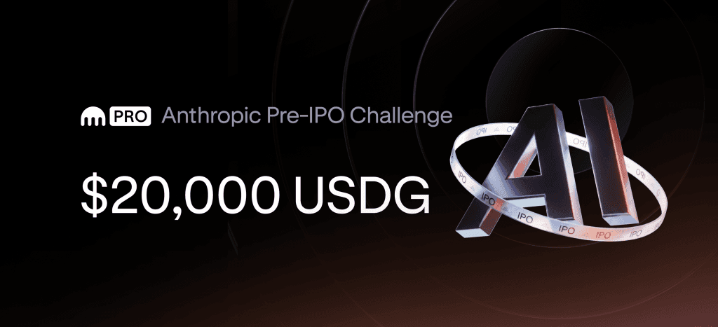 The Anthropic Pre-IPO Challenge: compete for $20,000 USDG on Kraken Pro