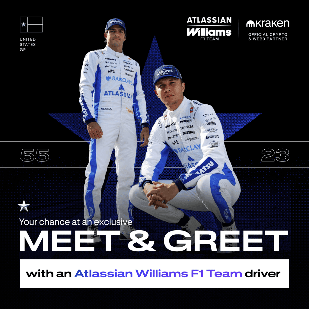 Meet an Atlassian Williams F1 Team driver at the United States GP