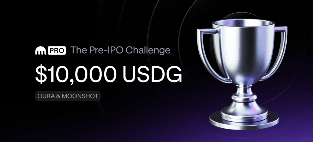 The Pre-IPO Challenge: Trade OURAx and MOONSHOTx Perps for a share of $10,000 USDG