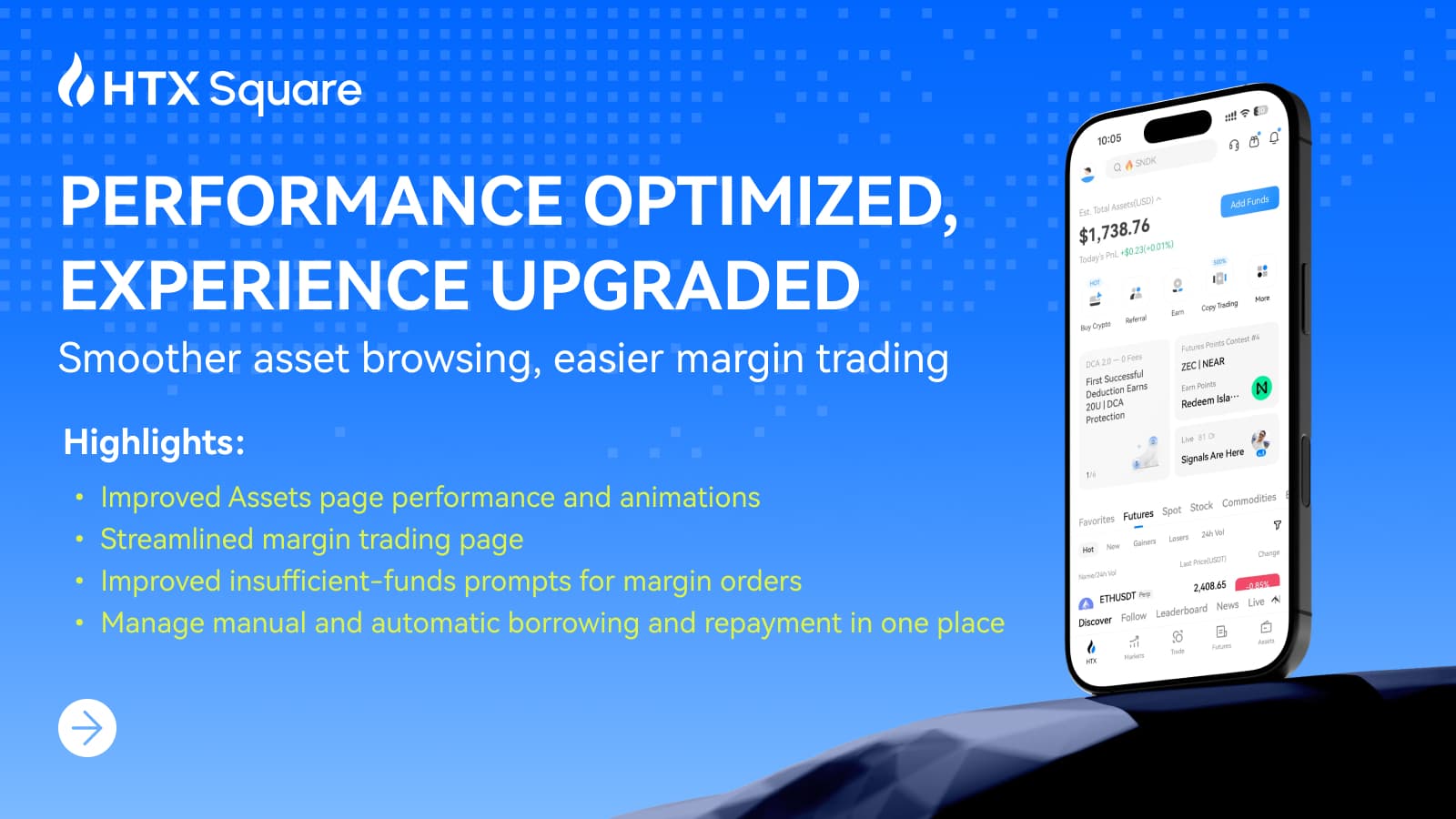 HTX V11.39.0 Is Live with Multiple Product Experience Upgrades