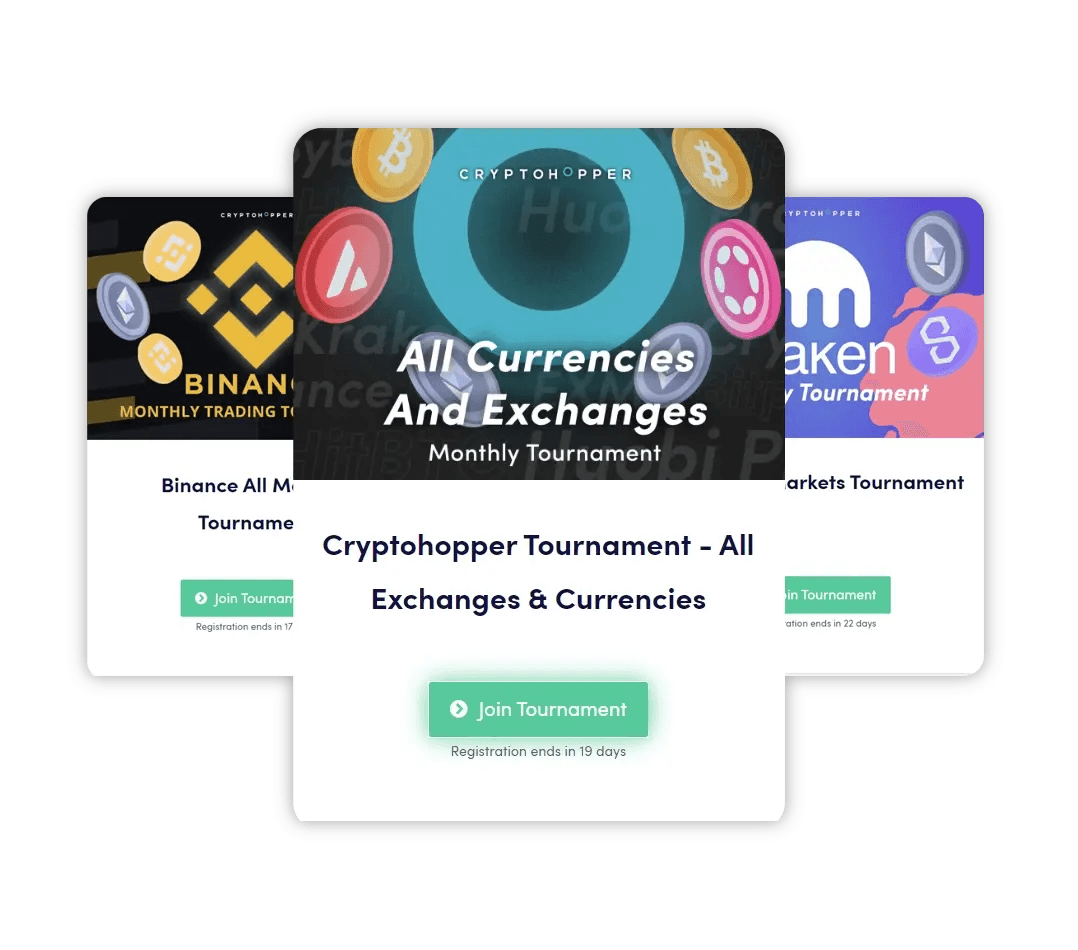 Trading 토너먼트 Cryptohopper