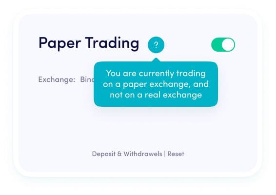 Paper-Trading Cryptohopper
